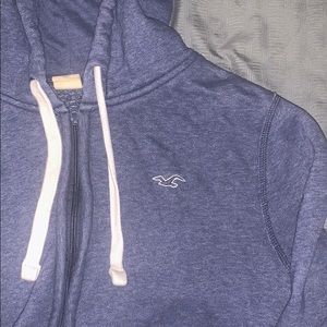 Zip up Hollister sweater